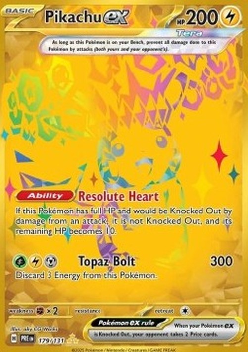 Pokemon Pikachu ex (PRE 179)