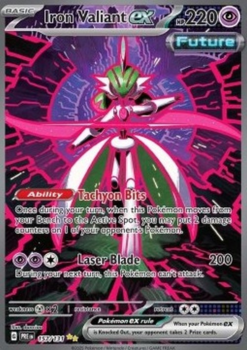 Pokemon Iron Valiant ex (PRE 157)