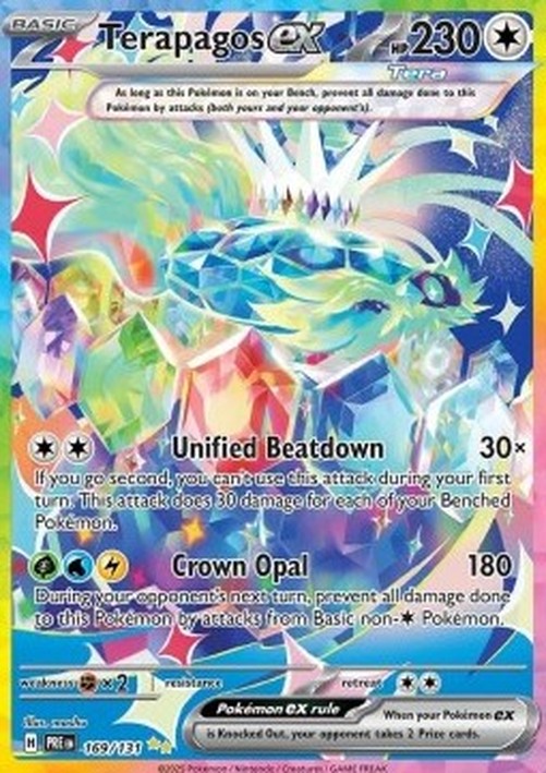 Pokemon Terapagos ex  (PRE 169)