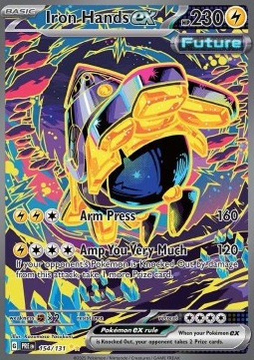 Pokemon Iron Hands ex  (PRE 154)