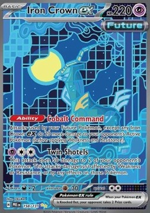 Pokemon Iron Crown ex (PRE 158)