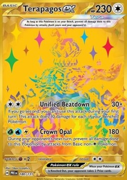 Pokemon Terapagos ex (PRE 180)