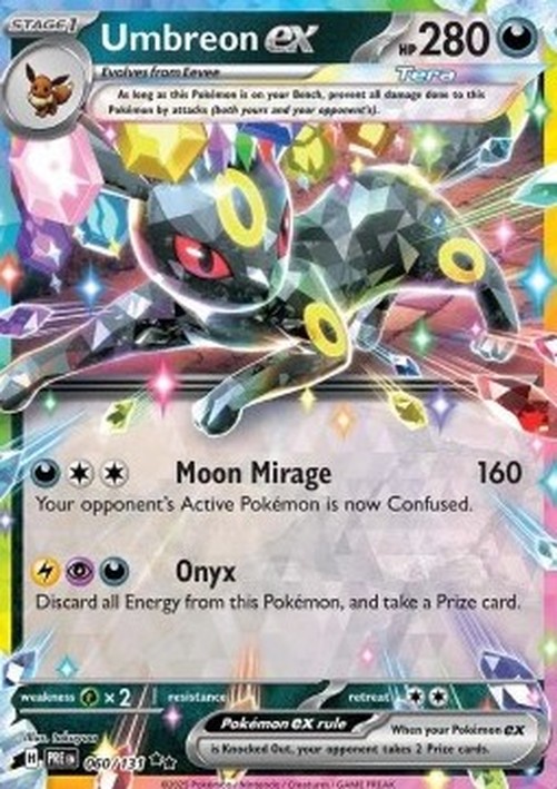Pokemon Umbreon ex  (PRE 060)