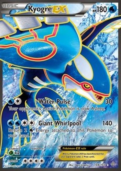 Pokemon Kyogre EX (PRC 148)