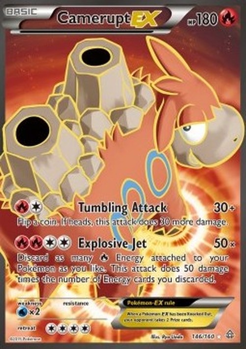 Pokemon Camerupt EX  (PRC 146)