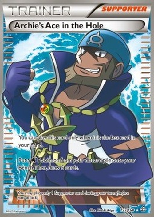 Pokemon Archie's Ace in the Hole (PRC 157)