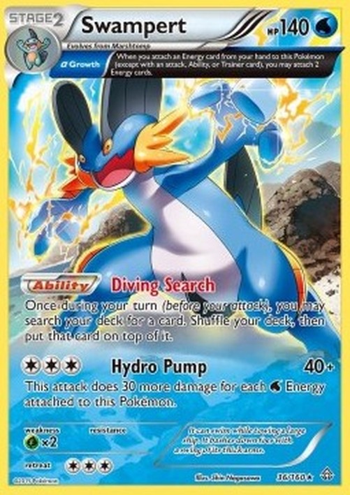 Pokemon Swampert  (PRC 36)