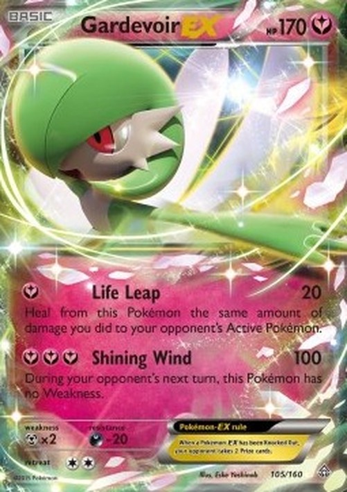 Pokemon Gardevoir EX  (PRC 105)