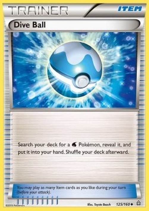 Pokemon Dive Ball (PRC 125)
