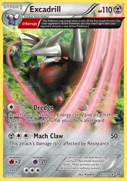Pokemon Excadrill  (PRC 97)
