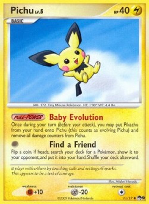 Pokemon Pichu Lv.5  (POP9 11)