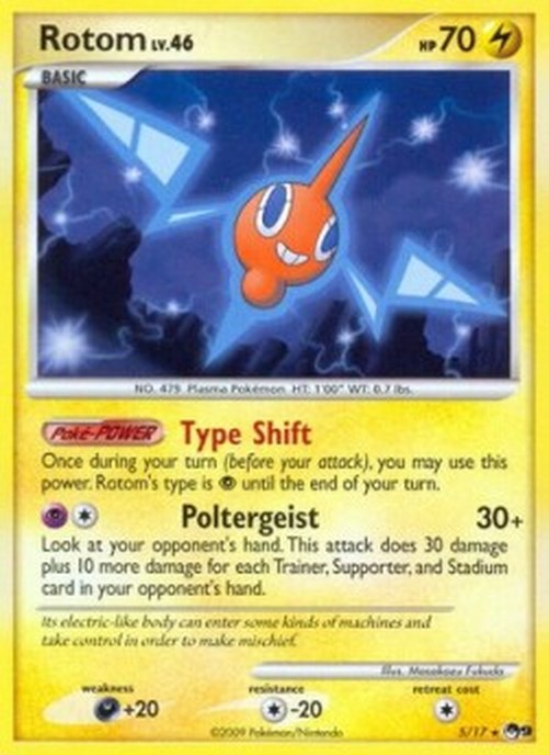 Pokemon Rotom Lv.46  (POP9 5)