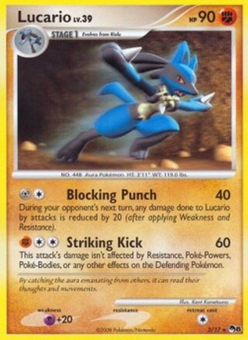 Pokemon Lucario Lv.39 (POP8 2)