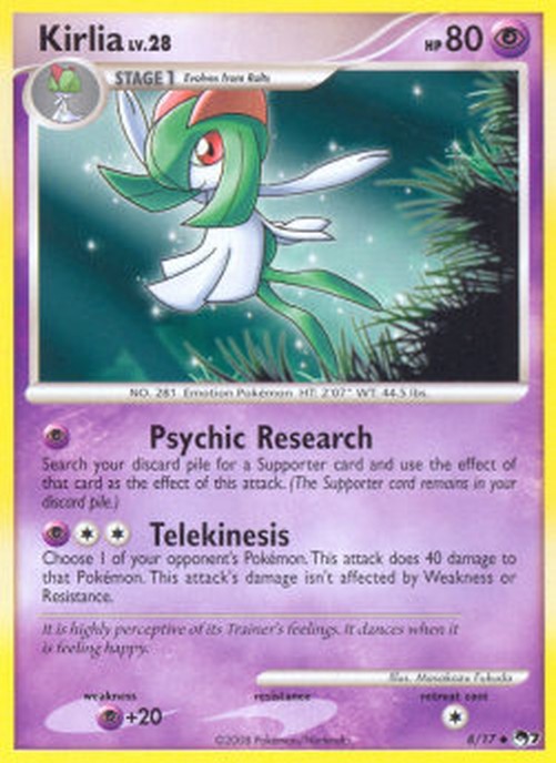 Pokemon Kirlia Lv.28 (POP7 8)