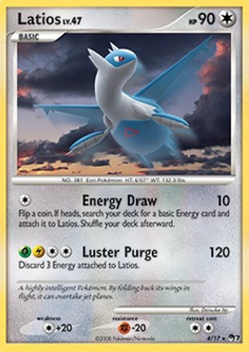 Pokemon Latios Lv.47 (POP7 4)