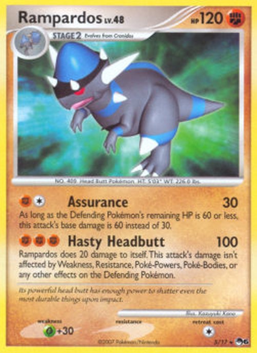 Pokemon Rampardos Lv.48 (POP6 5)