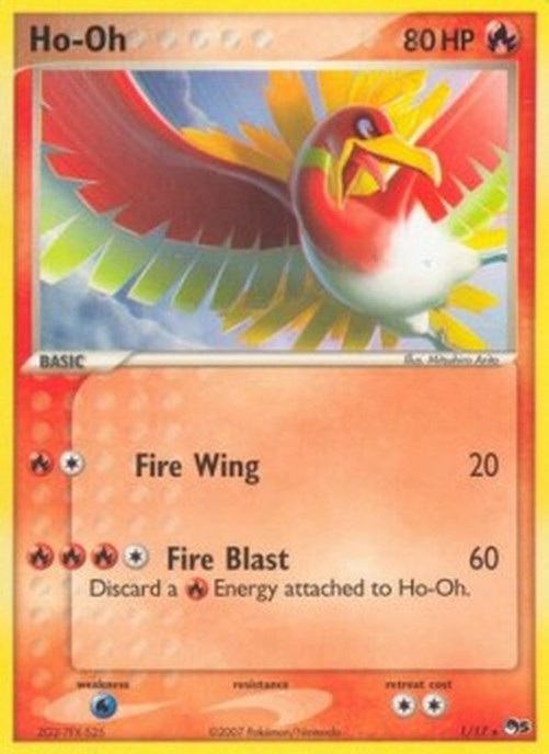 Pokemon Ho-Oh  (POP5 1)
