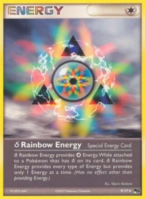 Pokemon Rainbow Energy Delta (POP5 9)