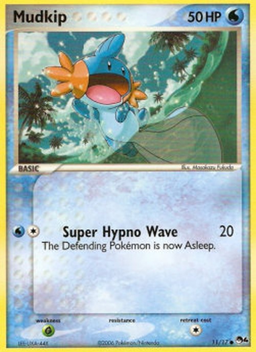 Pokemon Mudkip  (POP4 11)