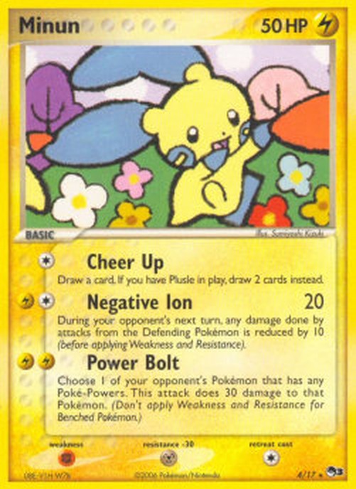 Pokemon Minun  (POP3 4)