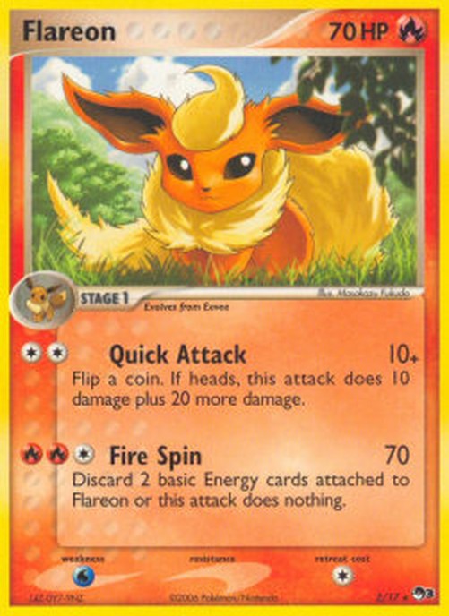 Pokemon Flareon  (POP3 2)