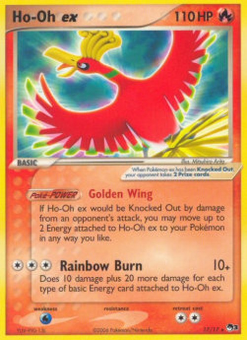 Pokemon Ho-oh ex (POP3 17)