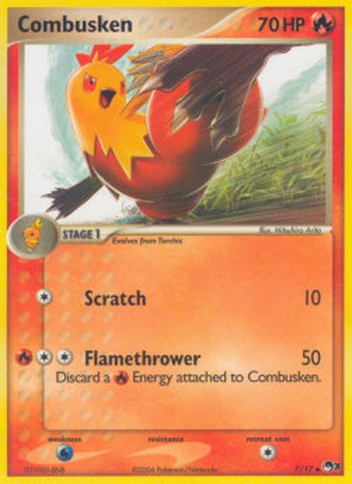 Pokemon Combusken (POP3 7)