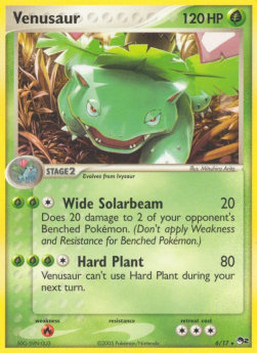 Pokemon Venusaur  (POP2 6)