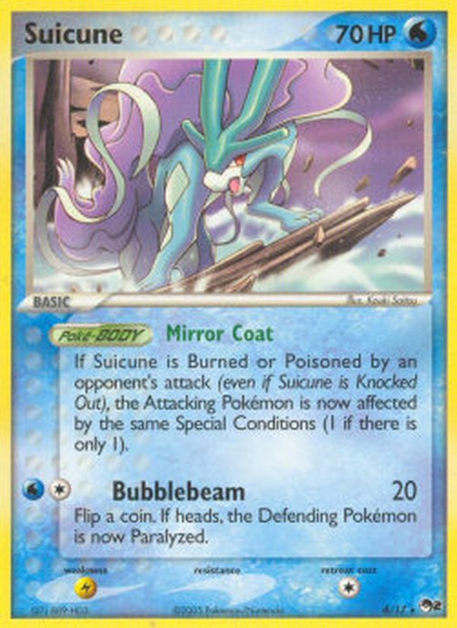Pokemon Suicune  (POP2 4)