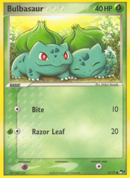 Pokemon Bulbasaur (POP2 12)