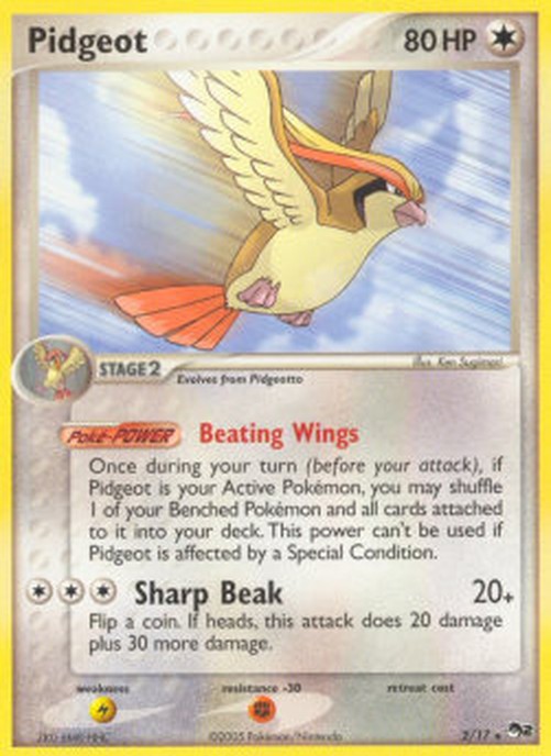 Pokemon Pidgeot  (POP2 2)