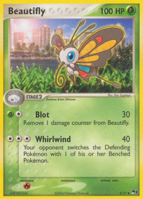 Pokemon Beautifly  (POP1 6)