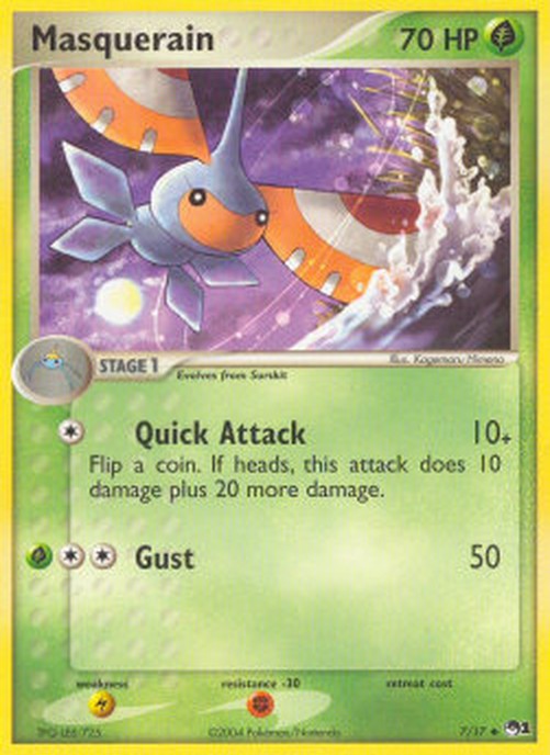 Pokemon Masquerain (POP1 7)