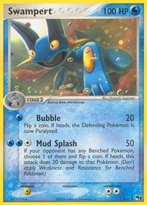 Pokemon Swampert  (POP1 5)
