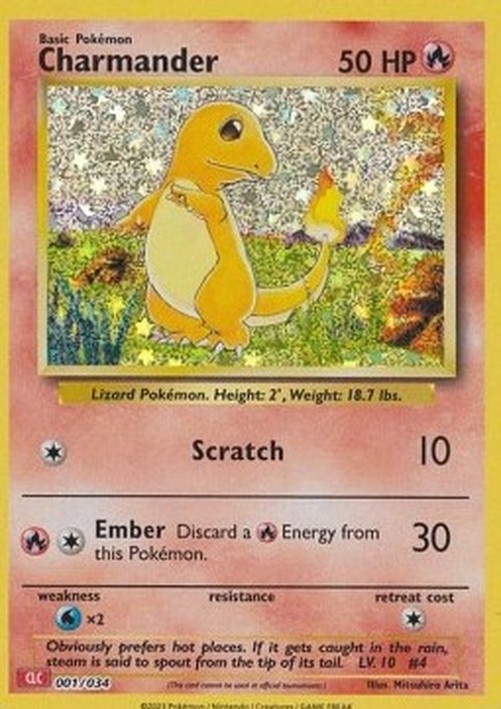Pokemon Charmander (CLC 001)