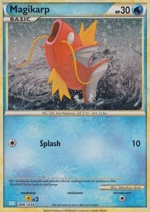 Pokemon Magikarp (CLB 006)