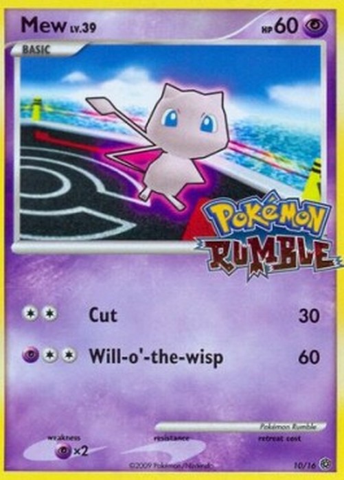 Pokemon Mew Lv.39 (RM 10)