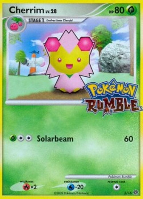 Pokemon Cherrim Lv.28 (RM 2)