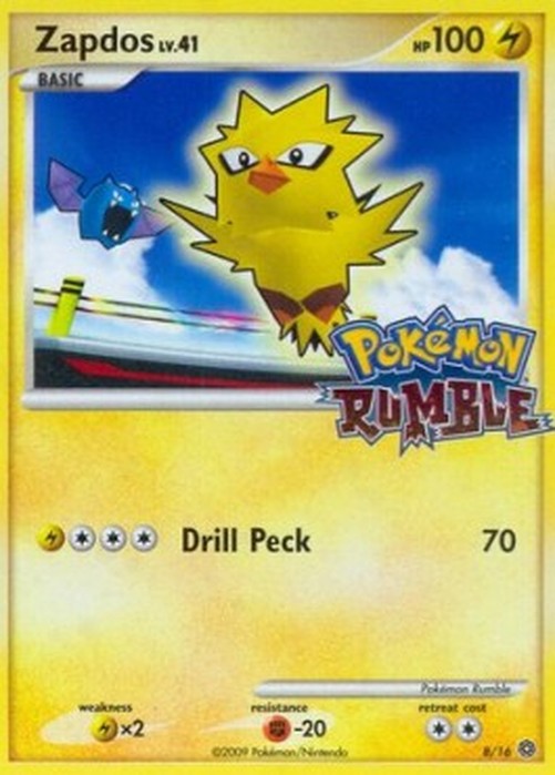 Pokemon Zapdos Lv.41 (RM 8)