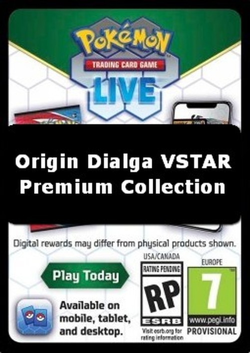 Pokemon Live Code Card (Origin Forme Dialga VSTAR Premium Collection) (PKM)