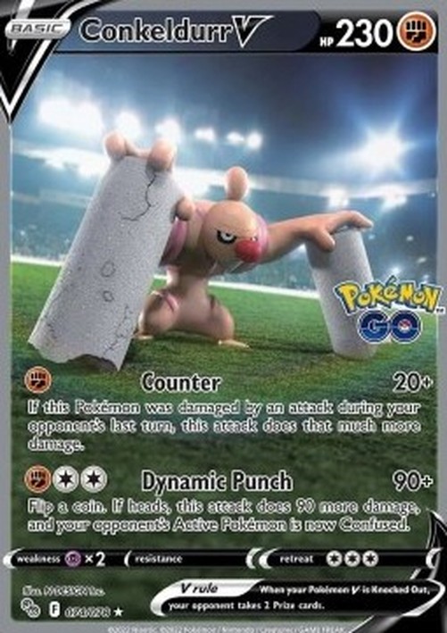 Pokemon Conkeldurr V (PGO 074)