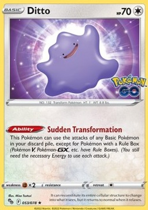 Pokemon Ditto  (PGO 053)