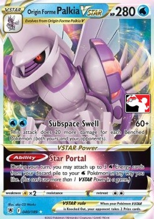 Pokemon Origin Forme Palkia VSTAR (PPS3 ASR 040)