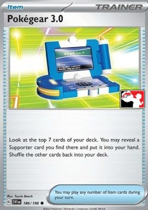 Pokemon Pokégear 3.0 (PPS3 SVI 186)
