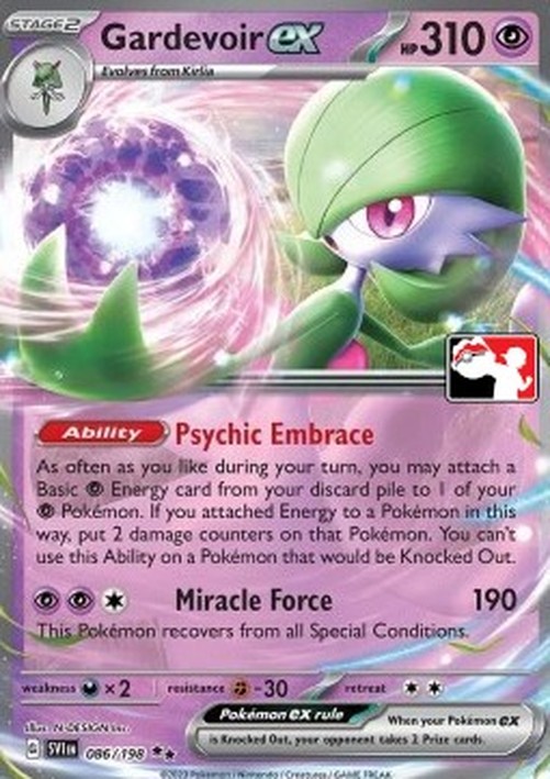 Pokemon Gardevoir ex  (PPS3 SVI 086)