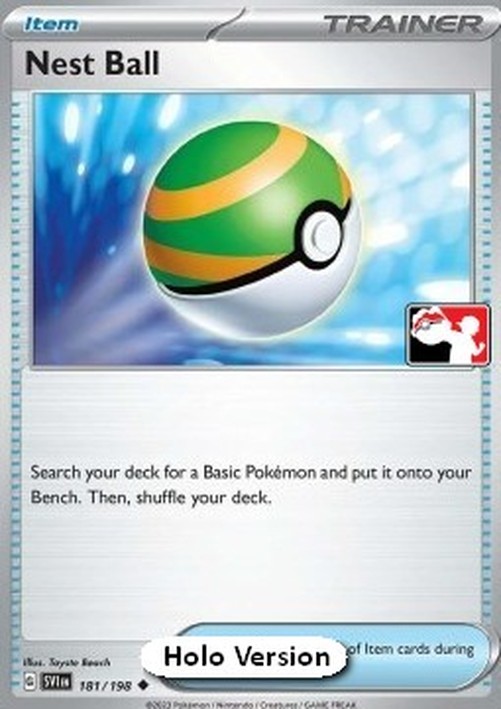 Pokemon Nest Ball (PPS3 SVI 181)