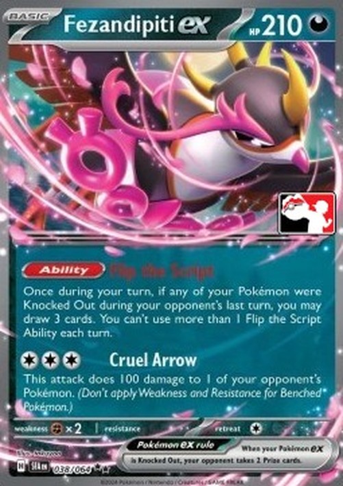 Pokemon Fezandipiti ex  (PPS6 SFA 038)