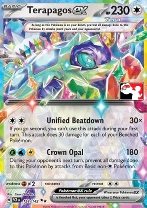 Pokemon Terapagos ex  (PPS6 SCR 128)