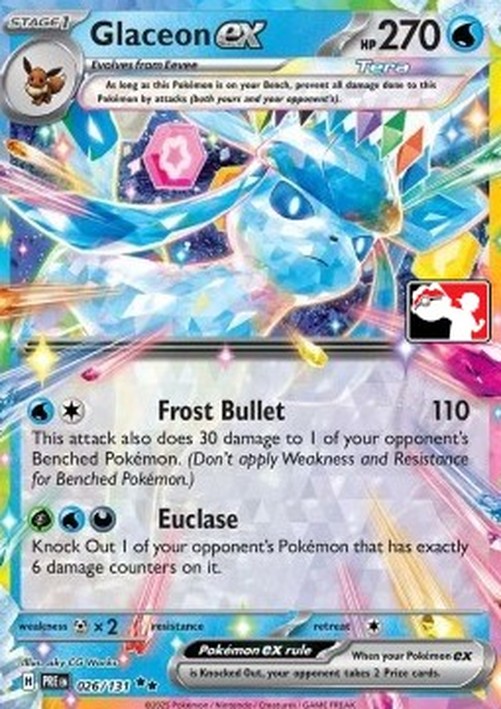 Pokemon Glaceon ex (PPS7 PRE 026)