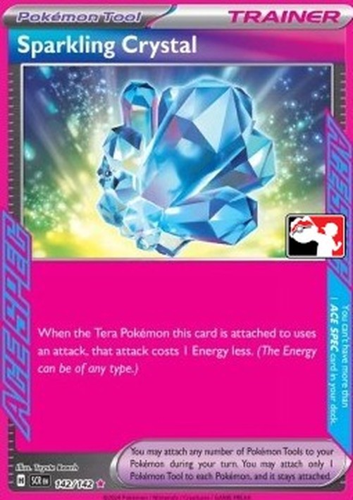 Pokemon Sparkling Crystal (PPS7 SCR 142)